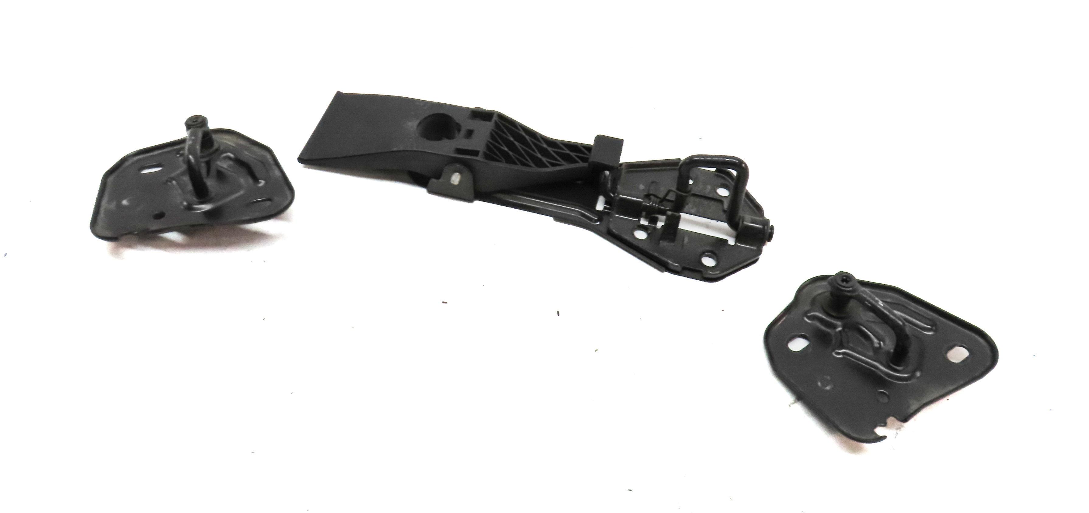 2013 AUDI A6 (C7 4G) FRONT HOOD BONNET SAFETY CATCH LATCH SET/3 — exact item pictured